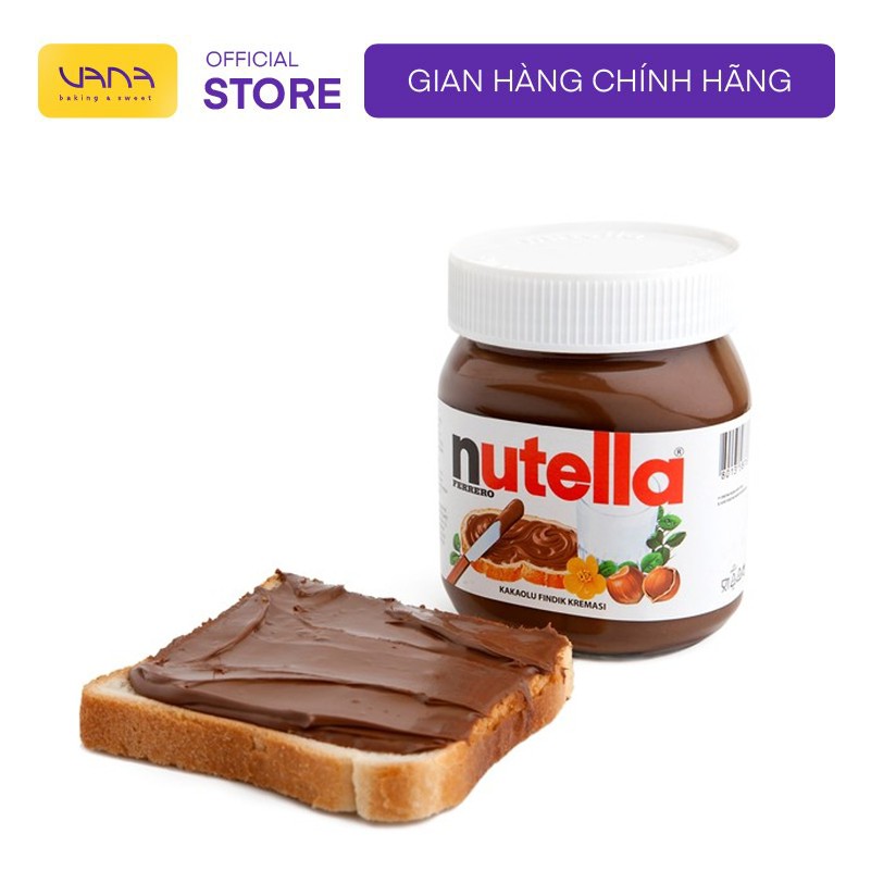 Bơ hạt phỉ NUTELLA nhập khẩu từ Úc - Bơ hạt phỉ đóng hộp thơm ngon tiện dụng