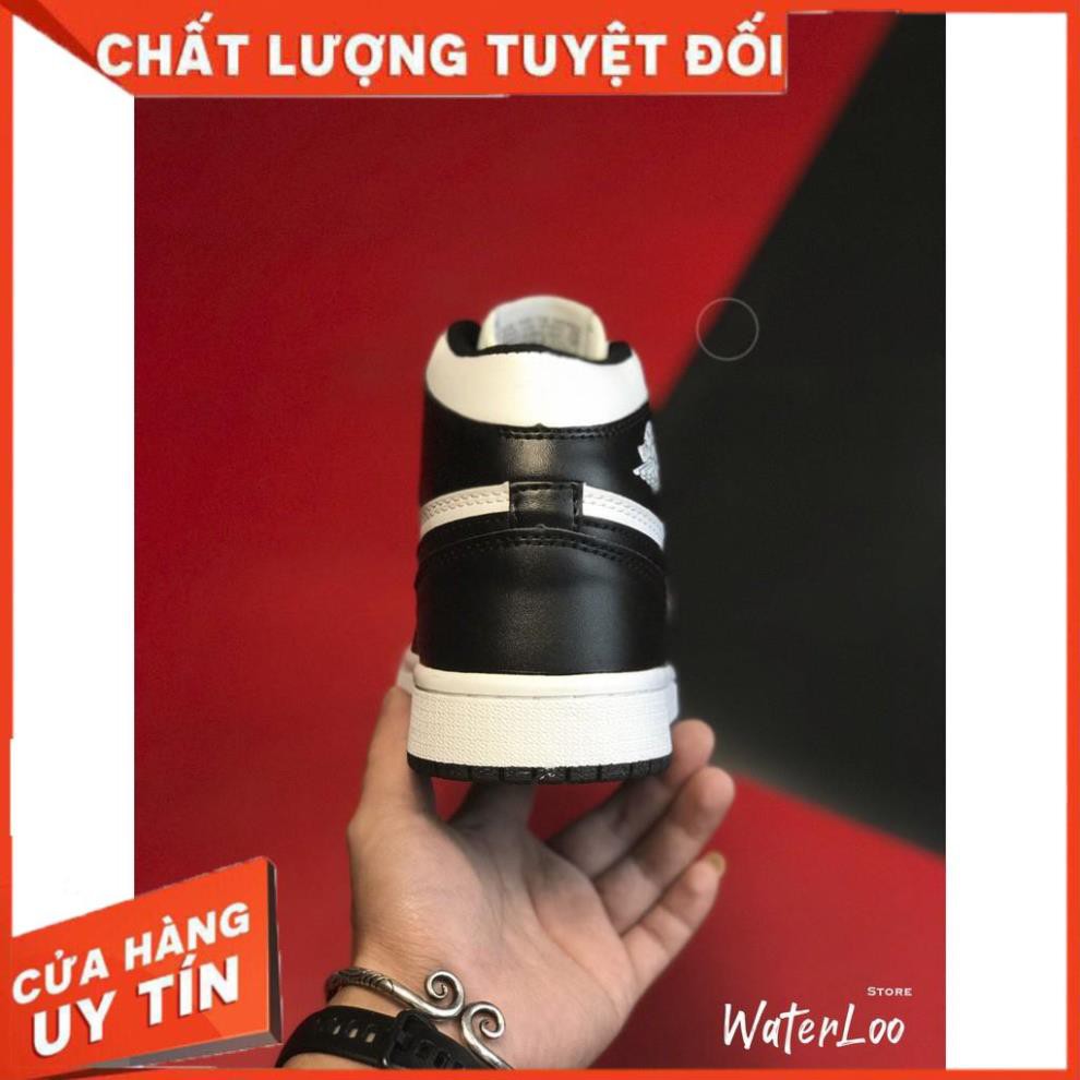 (FREESHIP+HỘP+QUÀ) Giày thể thao AIR JORDAN 1 Retro High Black White Đen trắng cao cổ siêu phong cách | BigBuy360 - bigbuy360.vn