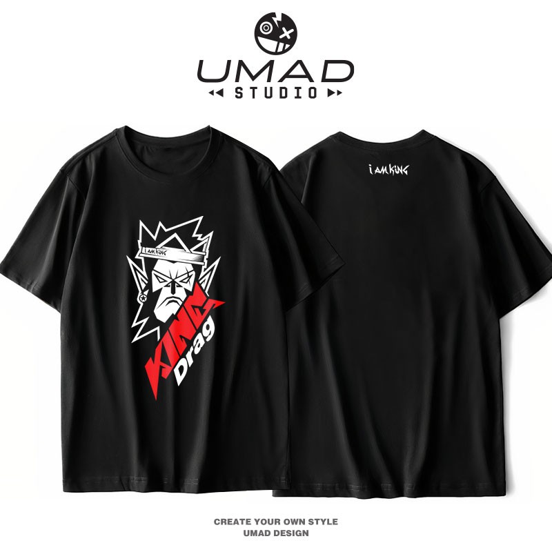 Áo thun UMAD unisex racing biker King Drag v.1 nam nữ tay ngắn có big size (40kg-110kg) | BigBuy360 - bigbuy360.vn