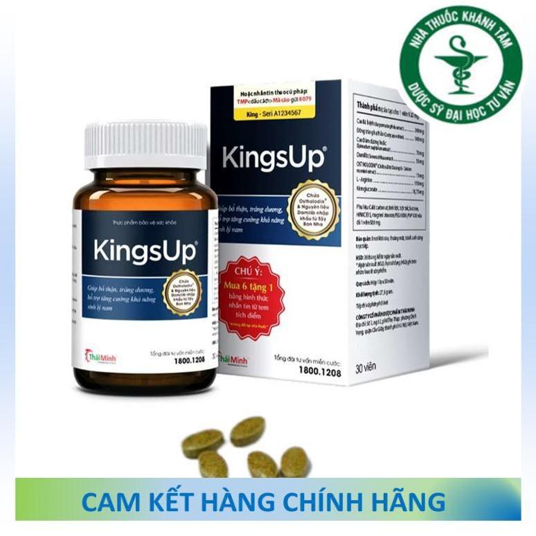 ! ! Kingsup (Hộp 30 viên) - Tăng cường sinh lý nam [Kings up, king up, kingup, kingups, king ups, kinh_up]