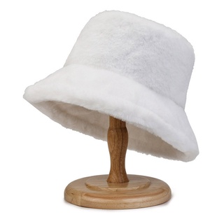 Nón bucket lông thỏ mịn