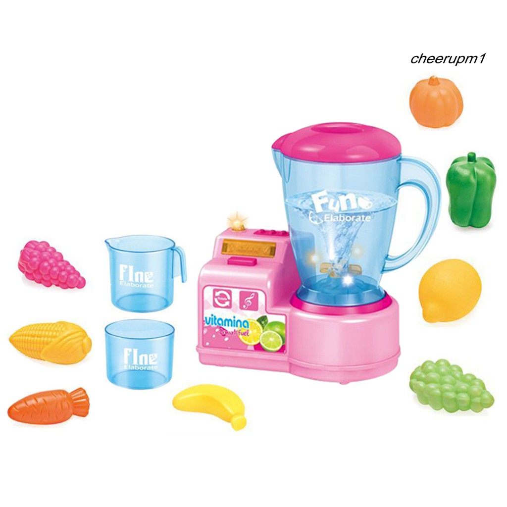 Máy xay sinh tố đồ chơi có đèn và nhạc dành cho bé