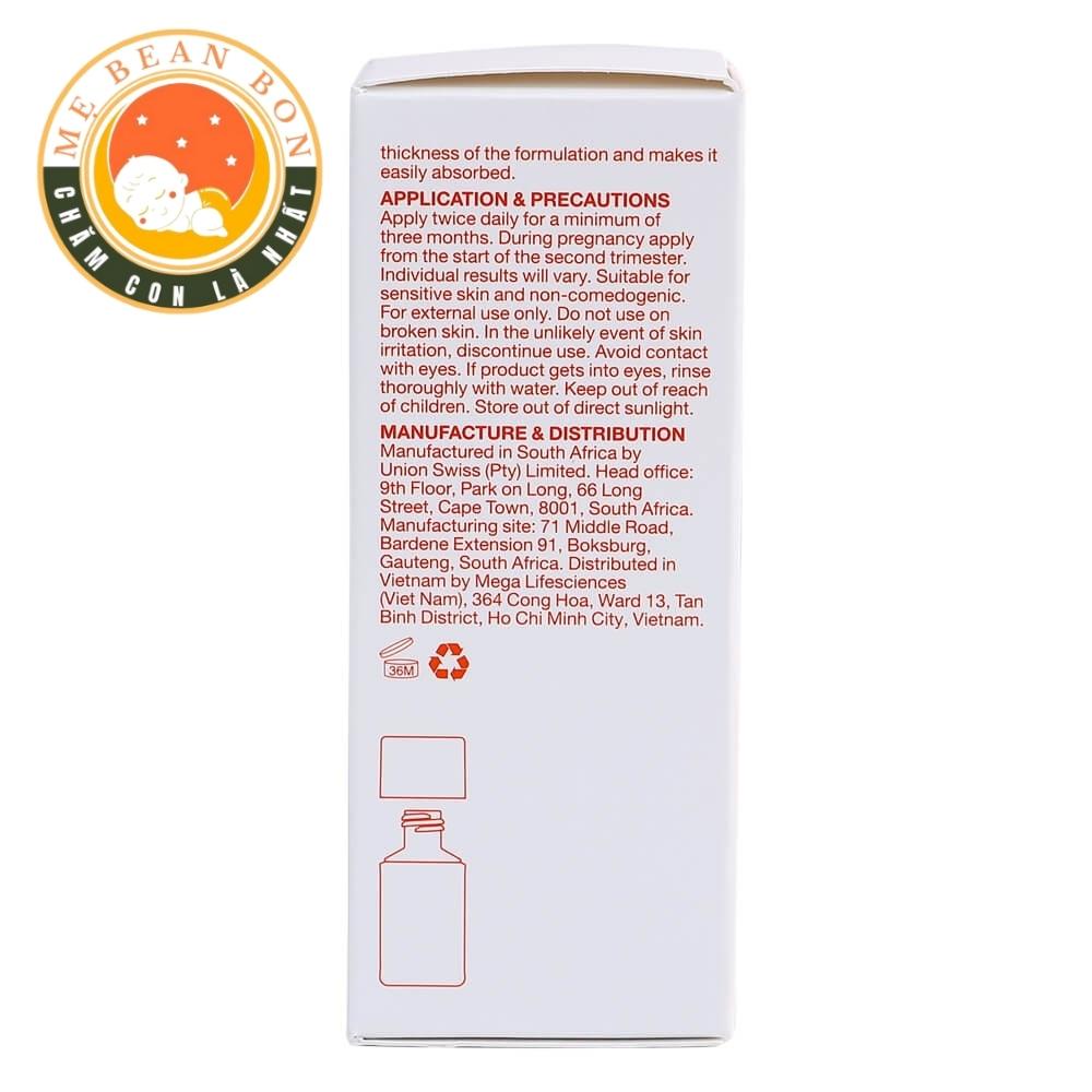 Dầu dưỡng bôi rạn da Bio Oil, Nam Phi (60ml và 125ml) giảm rạn da và giúp mờ sẹo cho mẹ bầu, mẹ sau sinh - mẹ bean bon