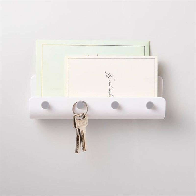 Kệ dán tường 4 móc,,,