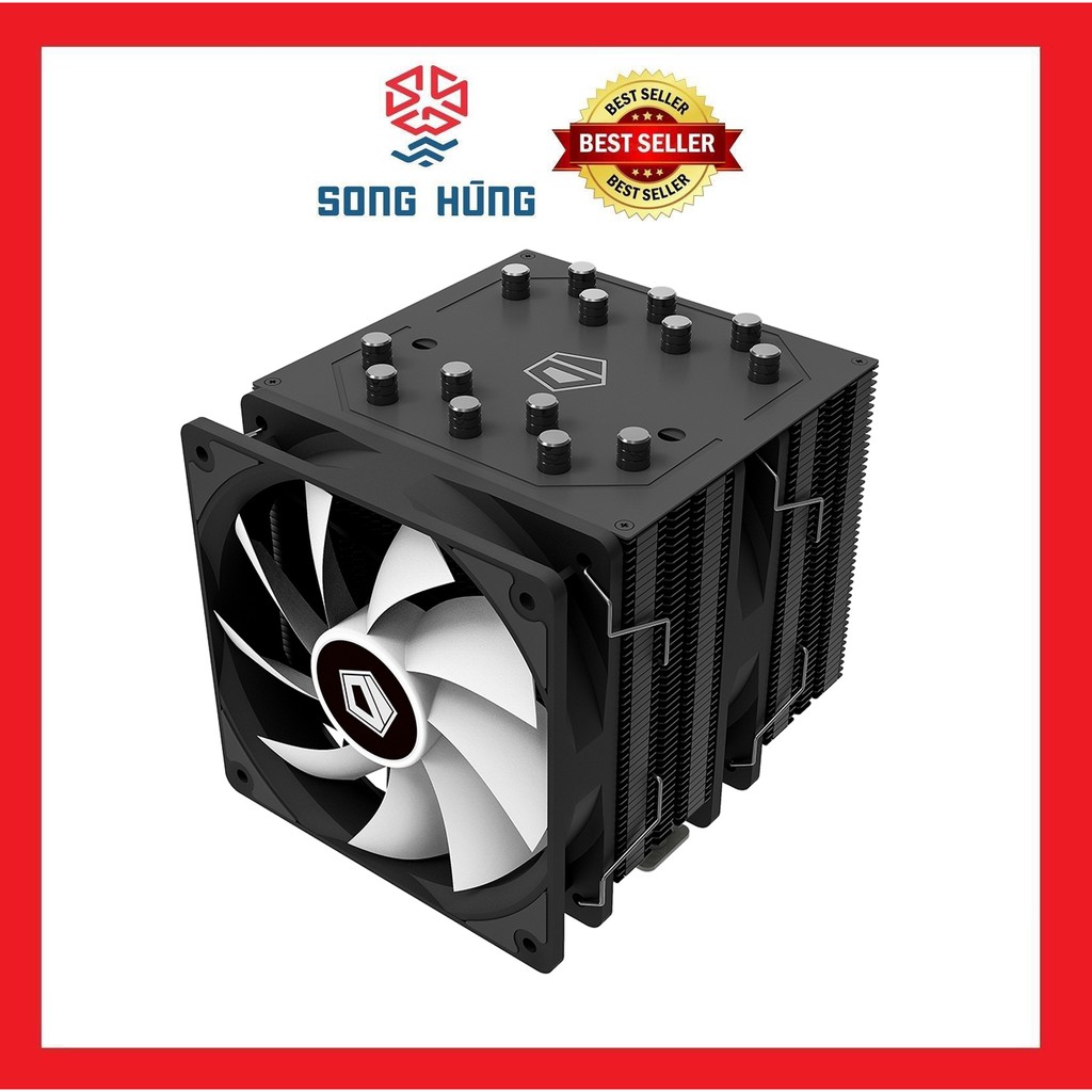 TẢN NHIỆT CPU SE-207 BLACK ( 2 fan - 7 ống đồng)