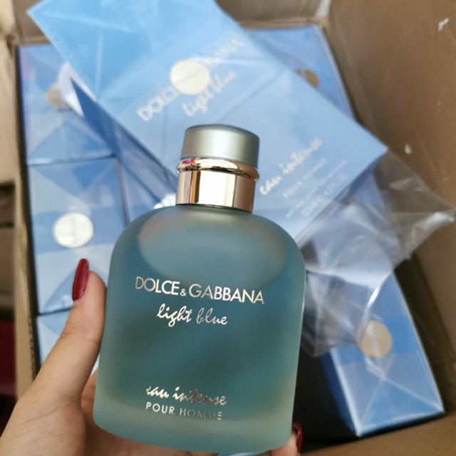 Nước Hoa Dolce Gabbana Light Blue Eau Intense Pour Homme 100ml