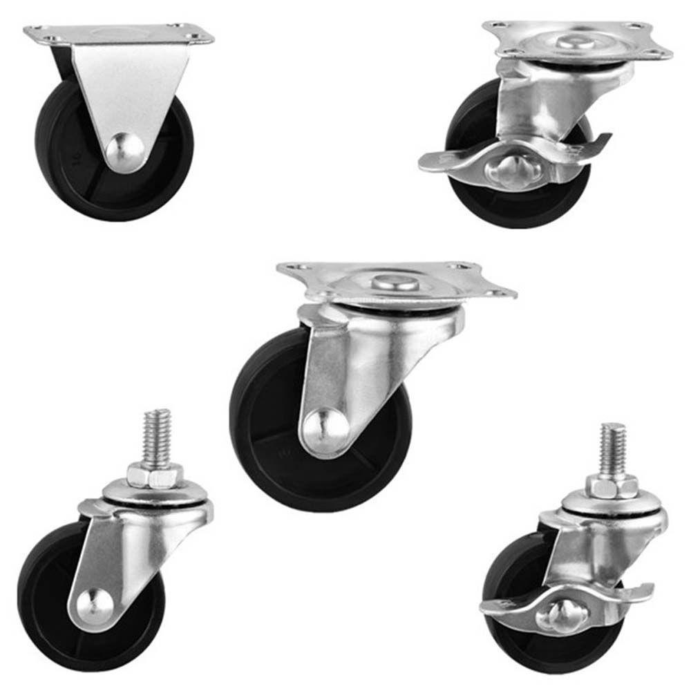 Bánh Xe Thầu Dầu NICKOLAS 45mm 90KG 360 Độ° Bánh Xe Cao Su Chuyên Dụng Cho Nội Thất Văn Phòng