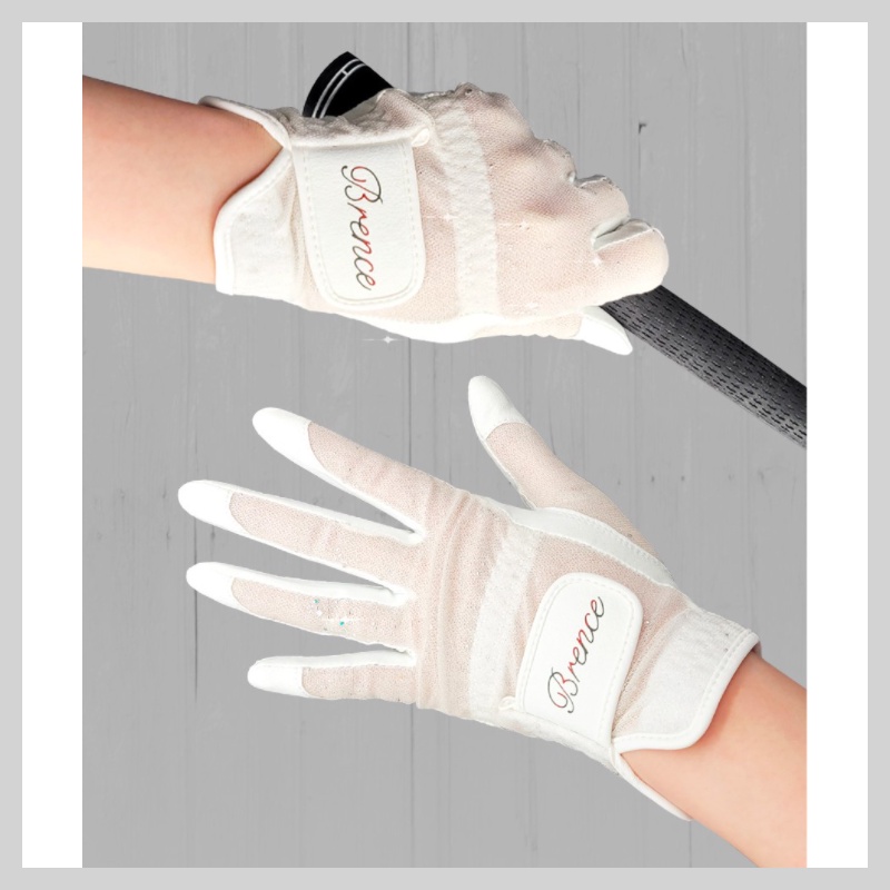 Hàn Quốc  See-through/ da tổng hợp/ Găng tay golf nữ/Golf gloves