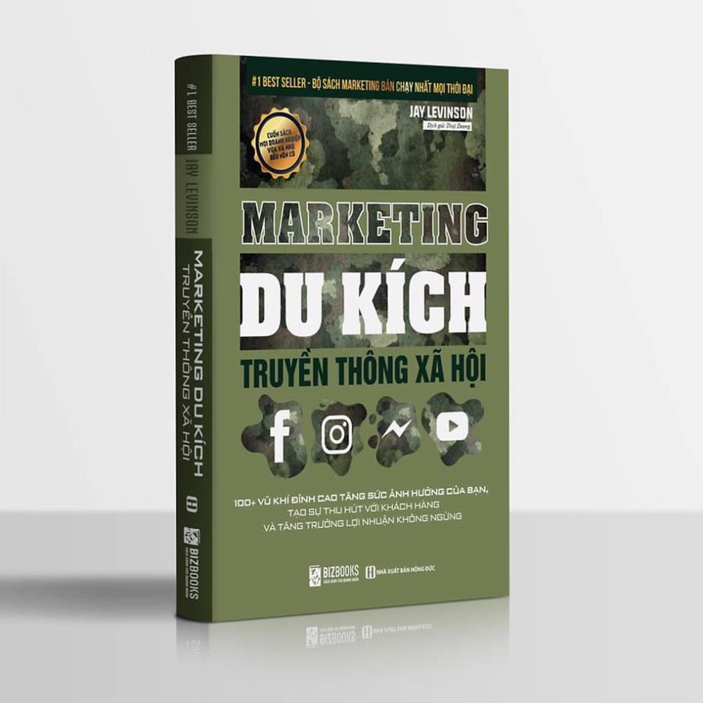 Combo 2 cuốn sách Marketing du kích Truyền Thông Xã Hội và 30 Chiến Lược Thực Chiến Mạnh Mẽ