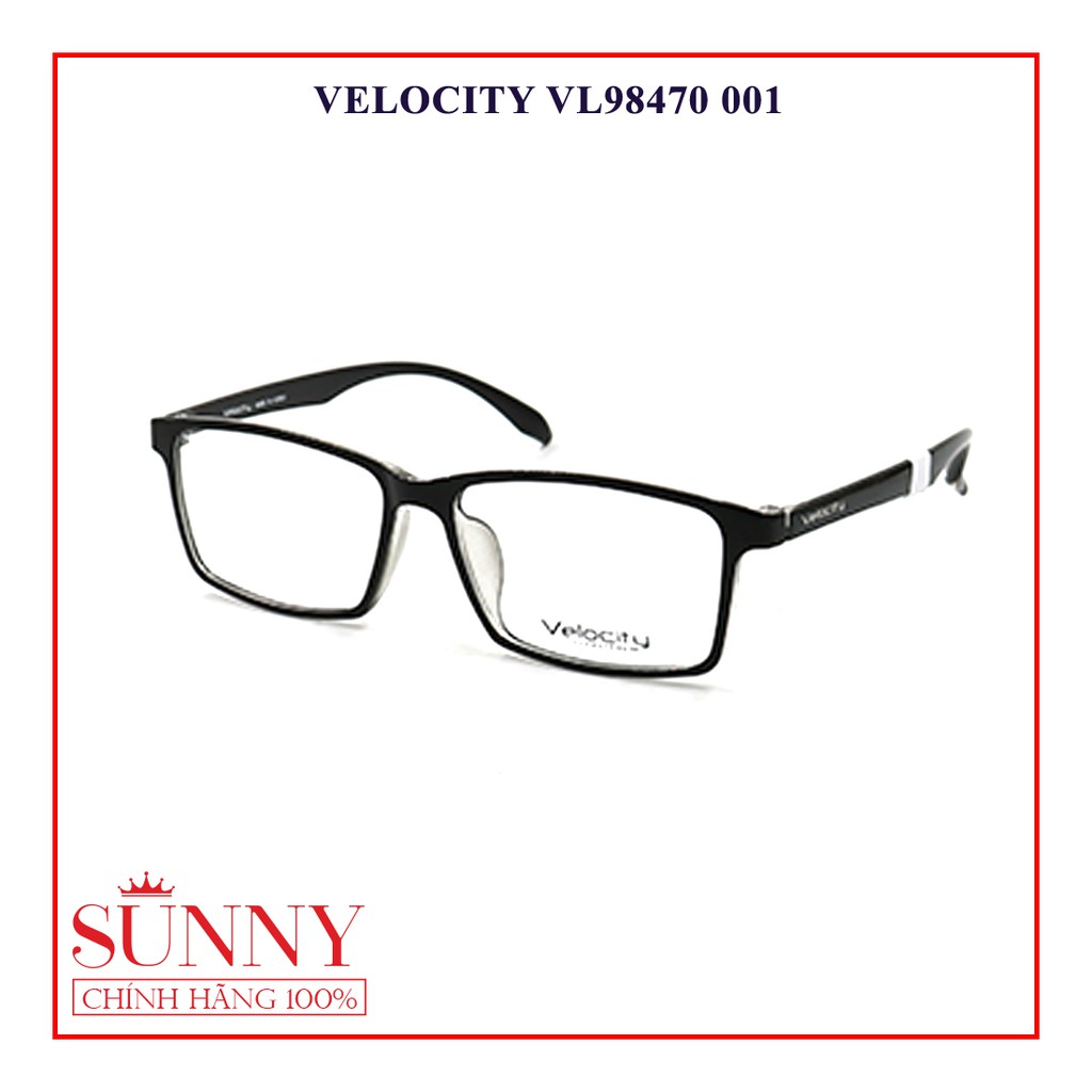 VL98470 - gọng kính chính hãng Velocity 0 độ chính hãng bảo hành toàn quốc