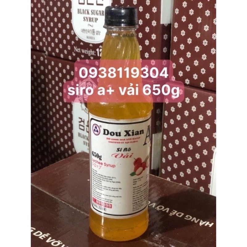 siro a+ vải 650ml