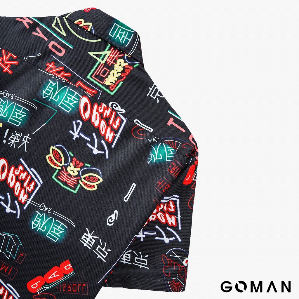 Áo sơ mi nam họa tiết GOMAN vải Lụa thoáng mát, không nhăn form suông SM005 |new arrival 2021| | BigBuy360 - bigbuy360.vn