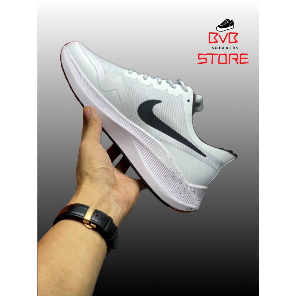 Giày thể thao nam - Nike Air Winflo 8 Shield - màu đen vs xanh trắng - DC3727-[Hàng Chính Hãng]