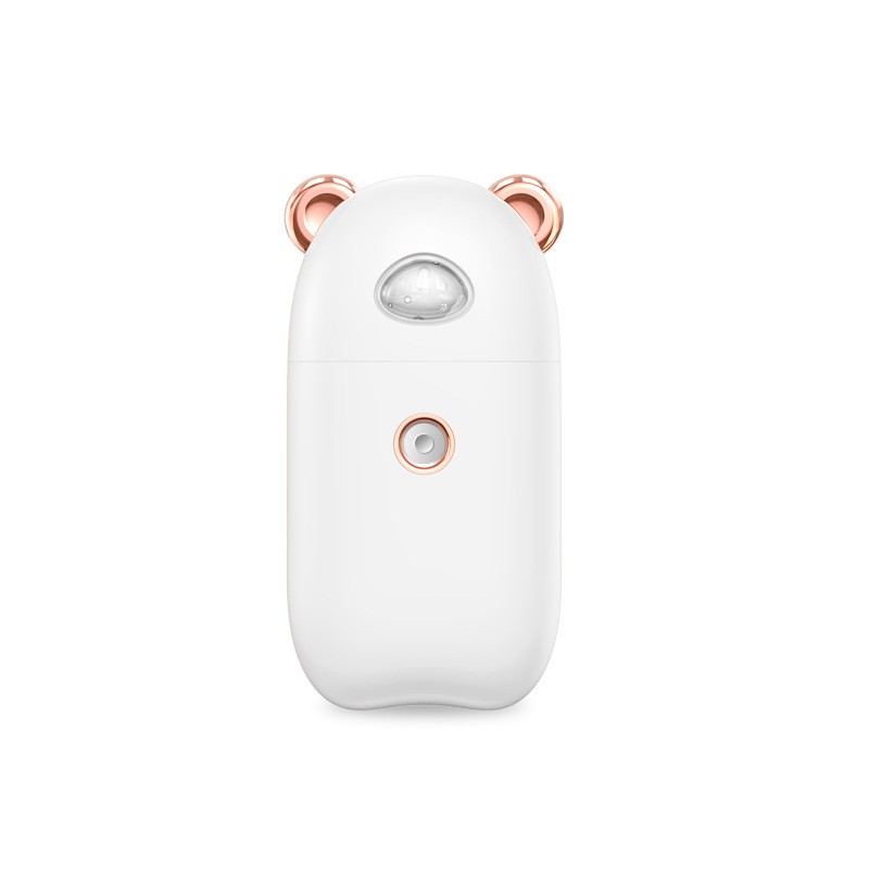 Máy phun sương mini nano cao cấp hình gấu dưỡng ẩm tái tạo chắm sóc da mặt MX35