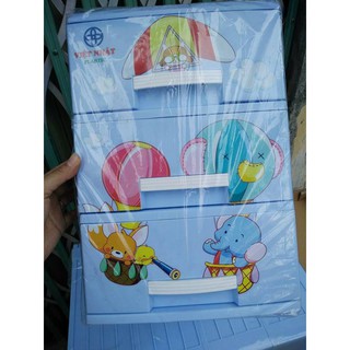 TỦ NHỰA 3 TẦNG MINI VIỆT NHẬT