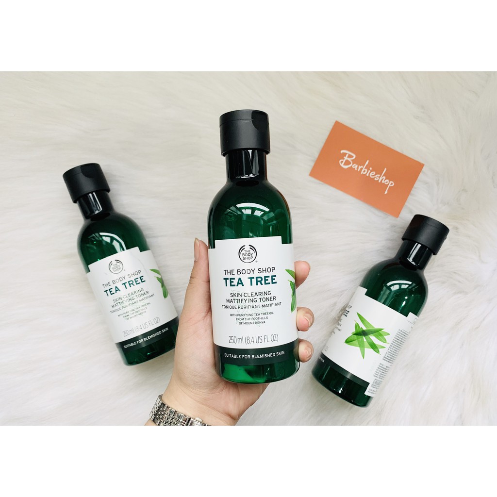 NƯỚC HOA HỒNG TEA TREE THE BODY SHOP 250ML