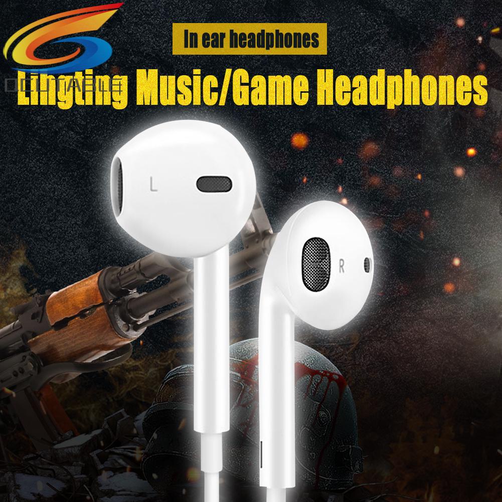 Tai Nghe 8Pin Có Dây Kèm Micro Dùng Cho ĐT táo X