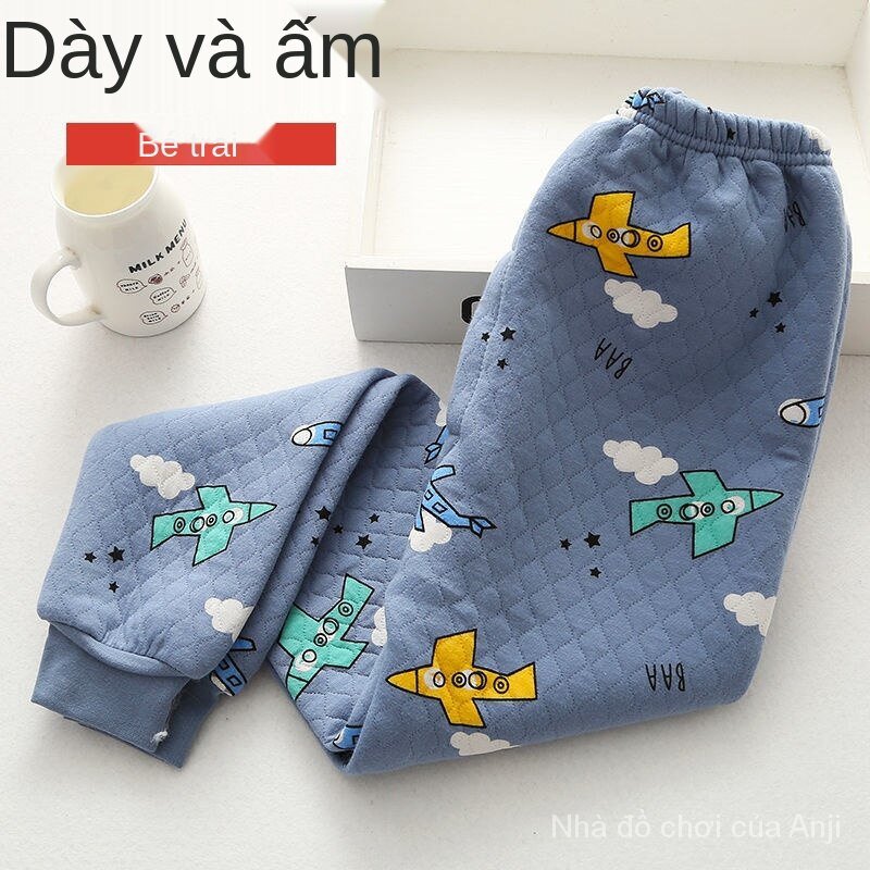 Cotton Warm Thick Children Boys And Girls Thick Warm Thick Cotton Pants