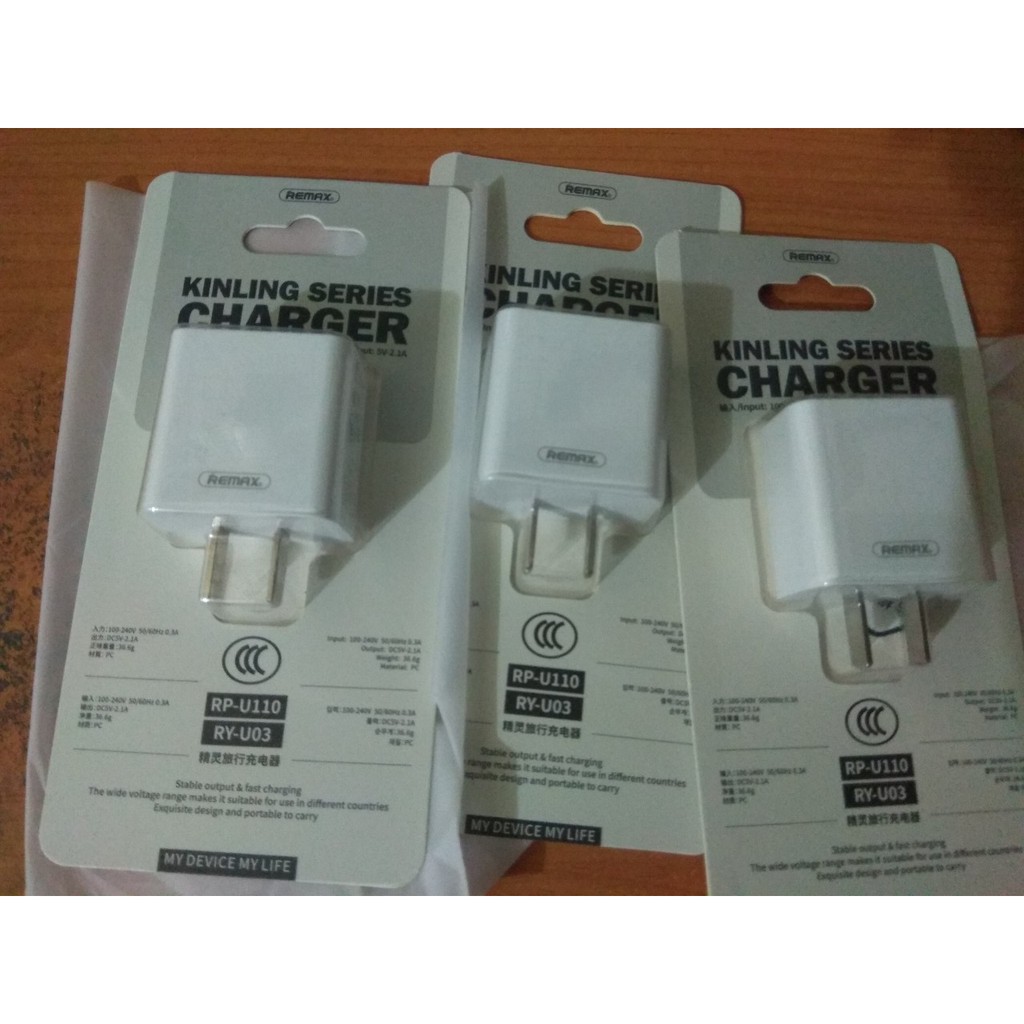 Củ sạc 1 cổng 2.1A Remax sạc nhanh