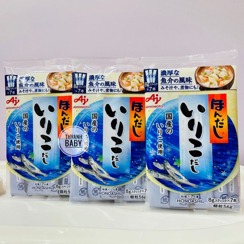 Hạt Nêm Cá Cơm Ajinomoto Nhật Bản Cho Bé Ăn Dặm Loại 56g