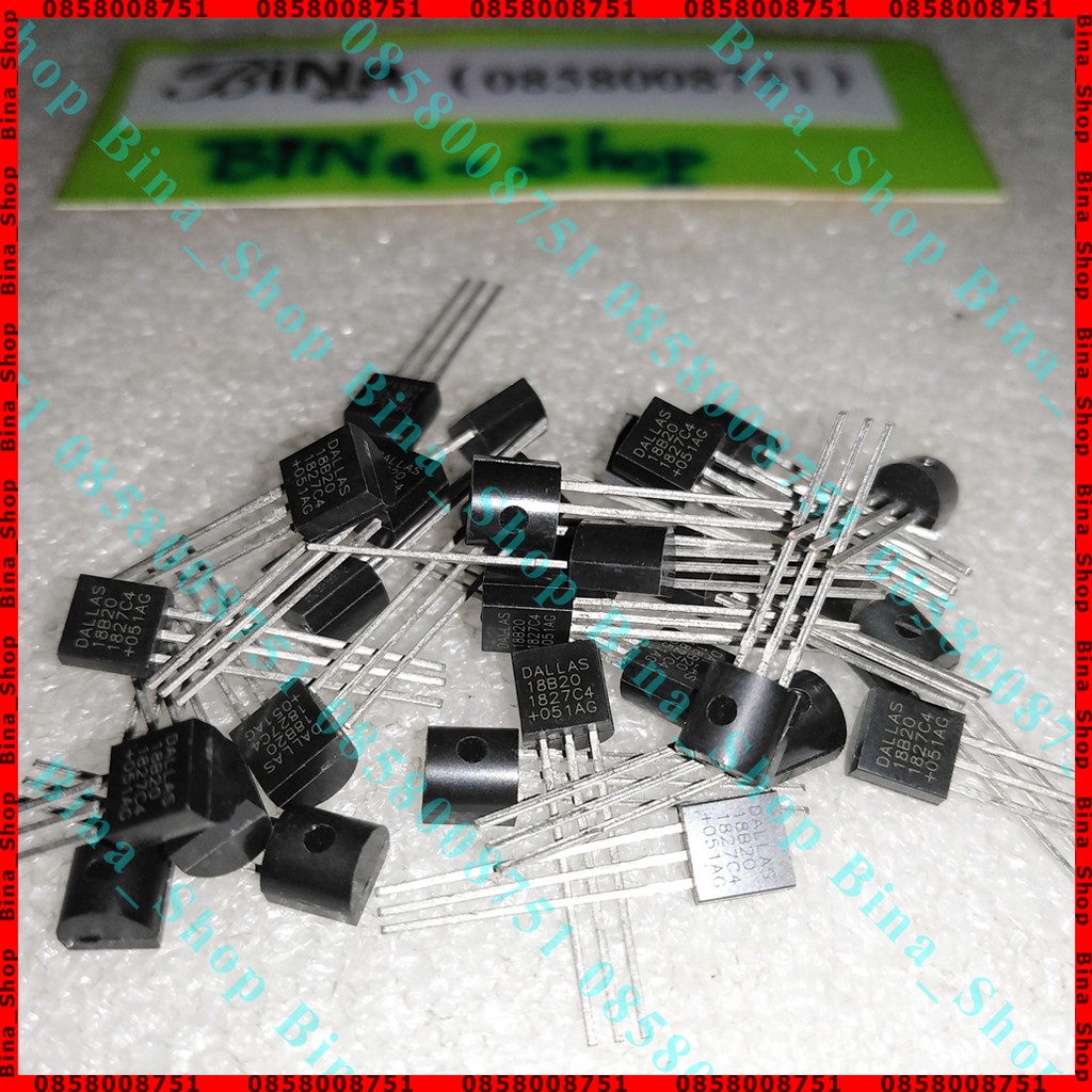 Chip cảm biến nhiệt độ Dallas 18B20