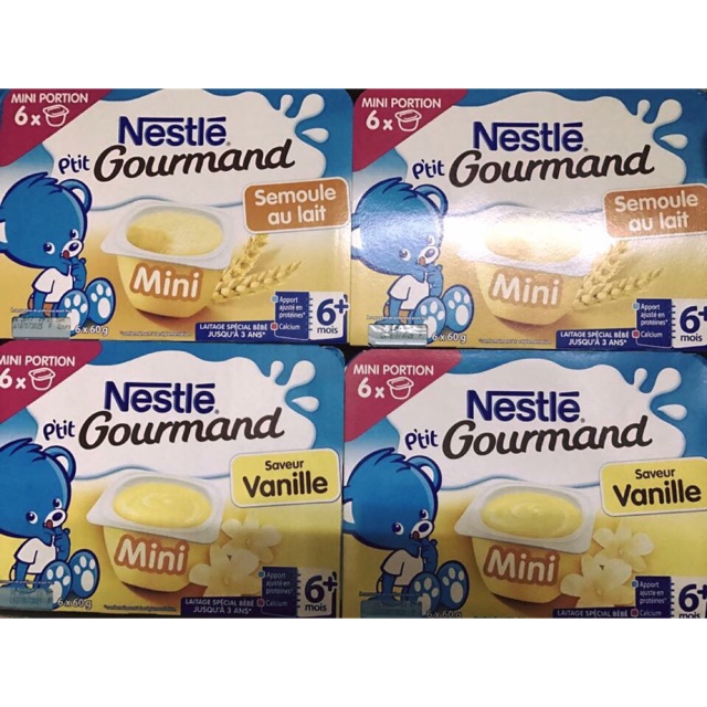 Váng sữa nestle vani date t9/2019