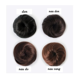 [HOẢ TỐC] Tóc búi tròn nhỏ cao cấp