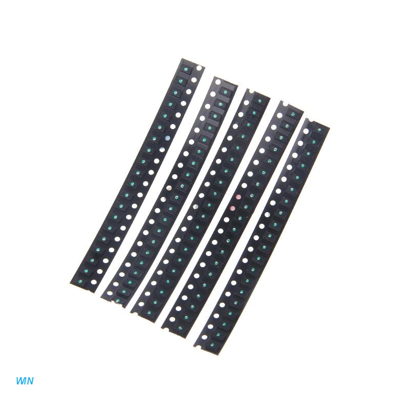 Set 100 đèn LED 5 màu 1206 SMD chuyên dụng
