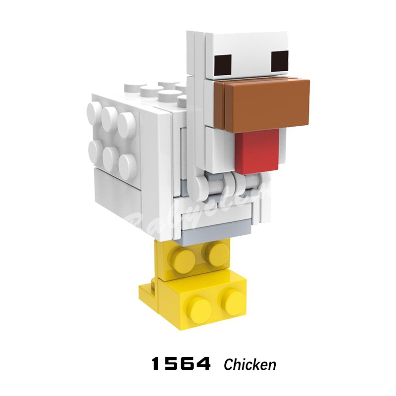 Mô Hình Đồ Chơi Nhân Vật Trong Game Minecraft Bằng Titan 8 Loại X0294