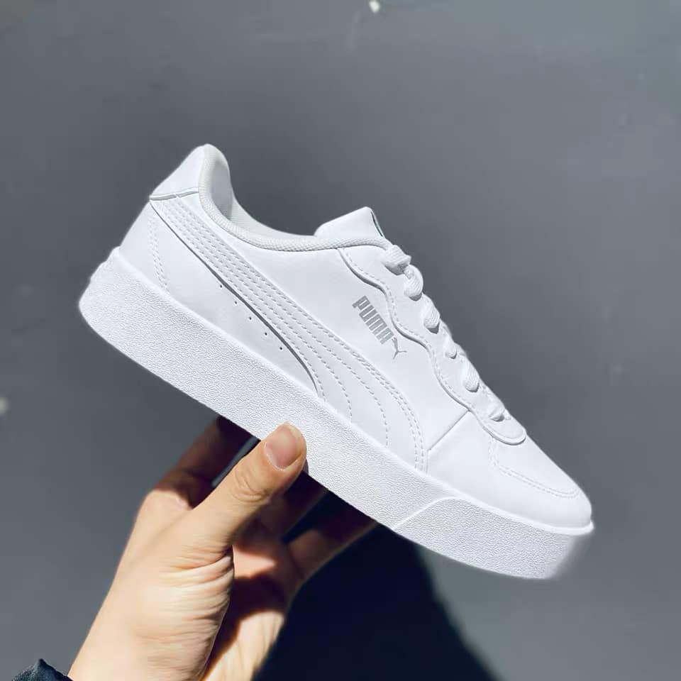 [AUTHENTIC 100%] GIÀY THỂ THAO PUMA SKYE CLEAN TRẮNG CHÍNH HÃNG SALE