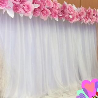 Rèm Vải Trang Trí  May Sẵn ( tặng kèm dây treo)
