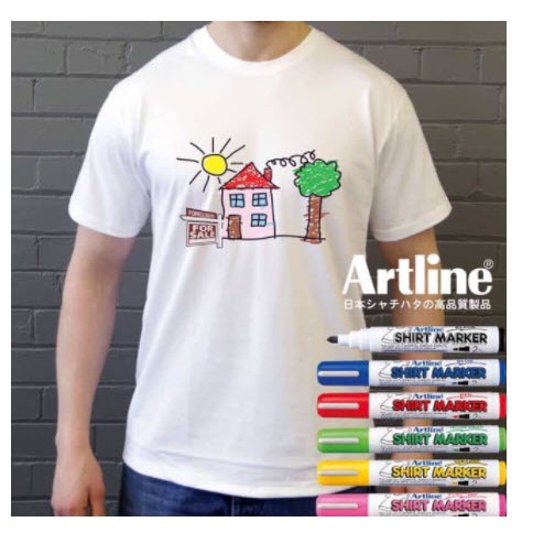 Bút vẽ lên áo Artline EKT-2 Shirt Marker – Japan / Bút vẽ lên vải Artline EKT-2