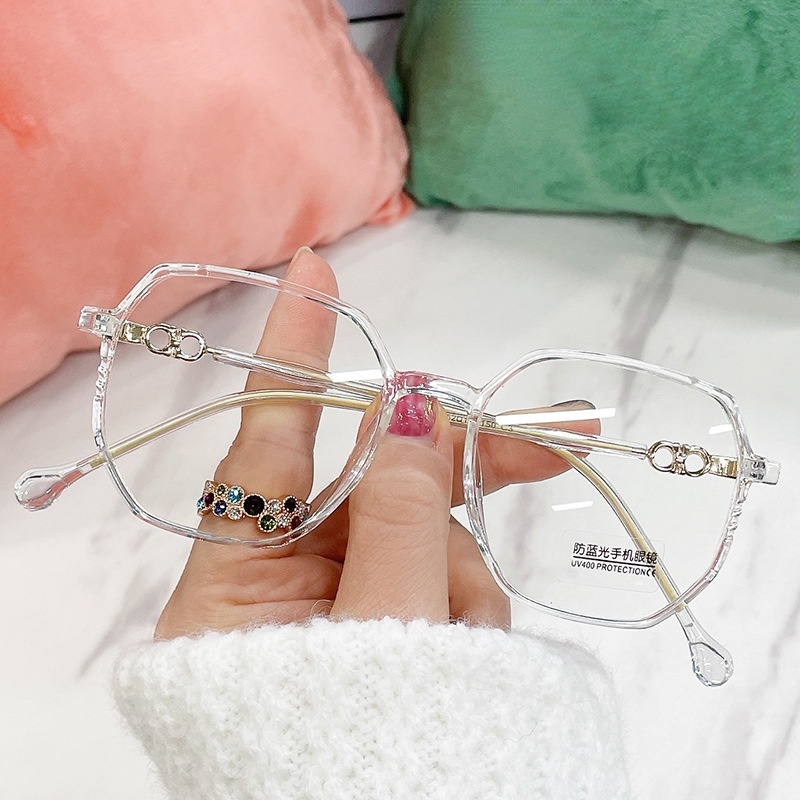 Mắt kính gọng kim loại chống tia bức xạ dành cho nam nữ