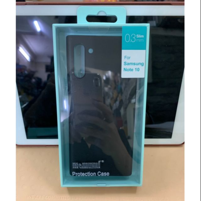 Ốp lưng Samsung Galaxy Note 10 Siêu mỏng Memumi 0.3mm chính hãng