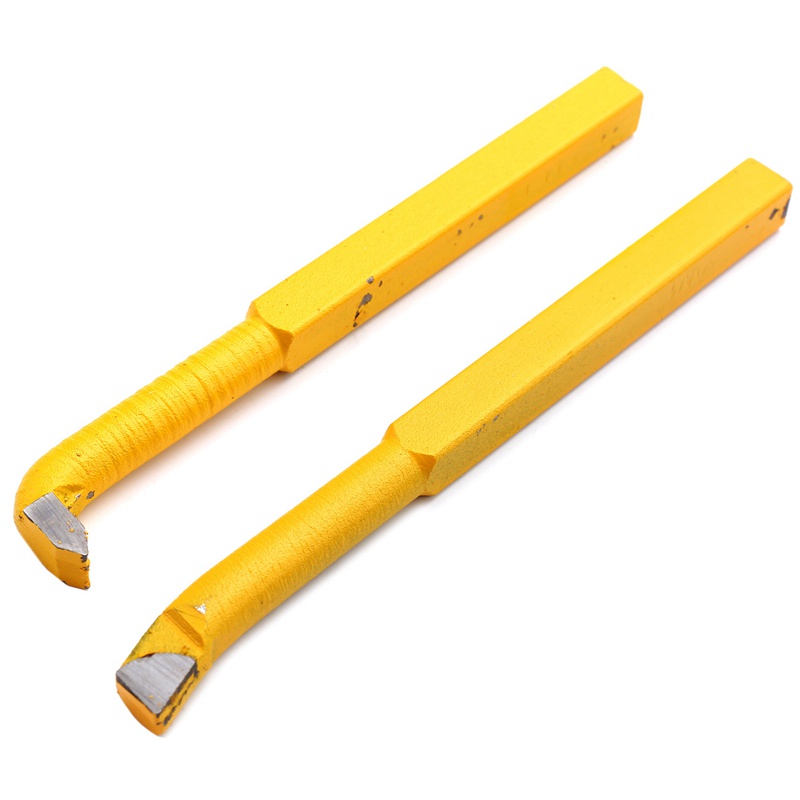 9 cái 'Set YW1 Đầu hàn cacbua Dụng cụ cắt tiện có đầu nhọn 8x8mm Shank Độ cứng cao Tiện phay Bit hàn