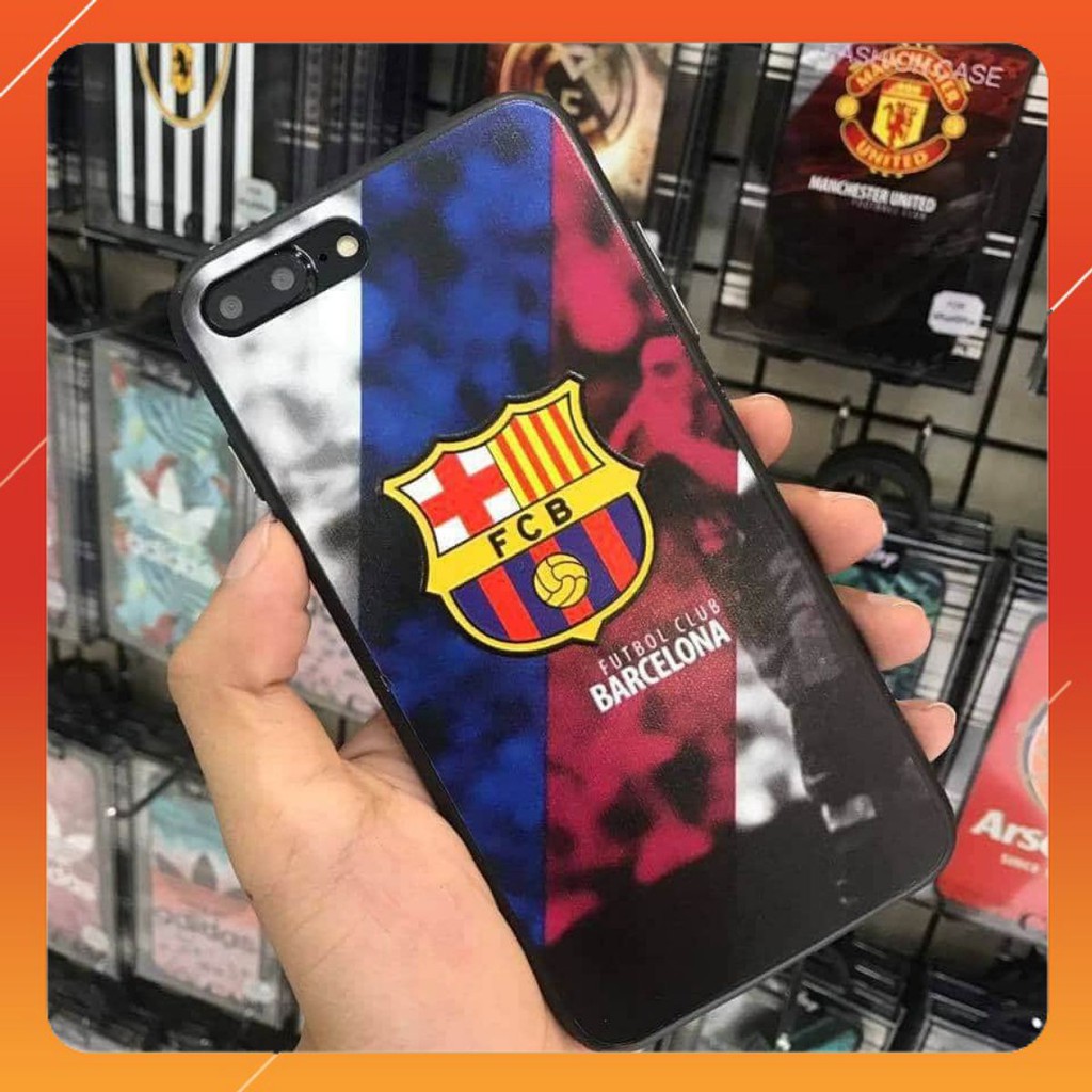 Ốp lưng iPhone 7Plus,8Plus in hình đội bóng Chelsea,Arsenal,Juventus,ManU,Barca,Liverpool,AC Milan