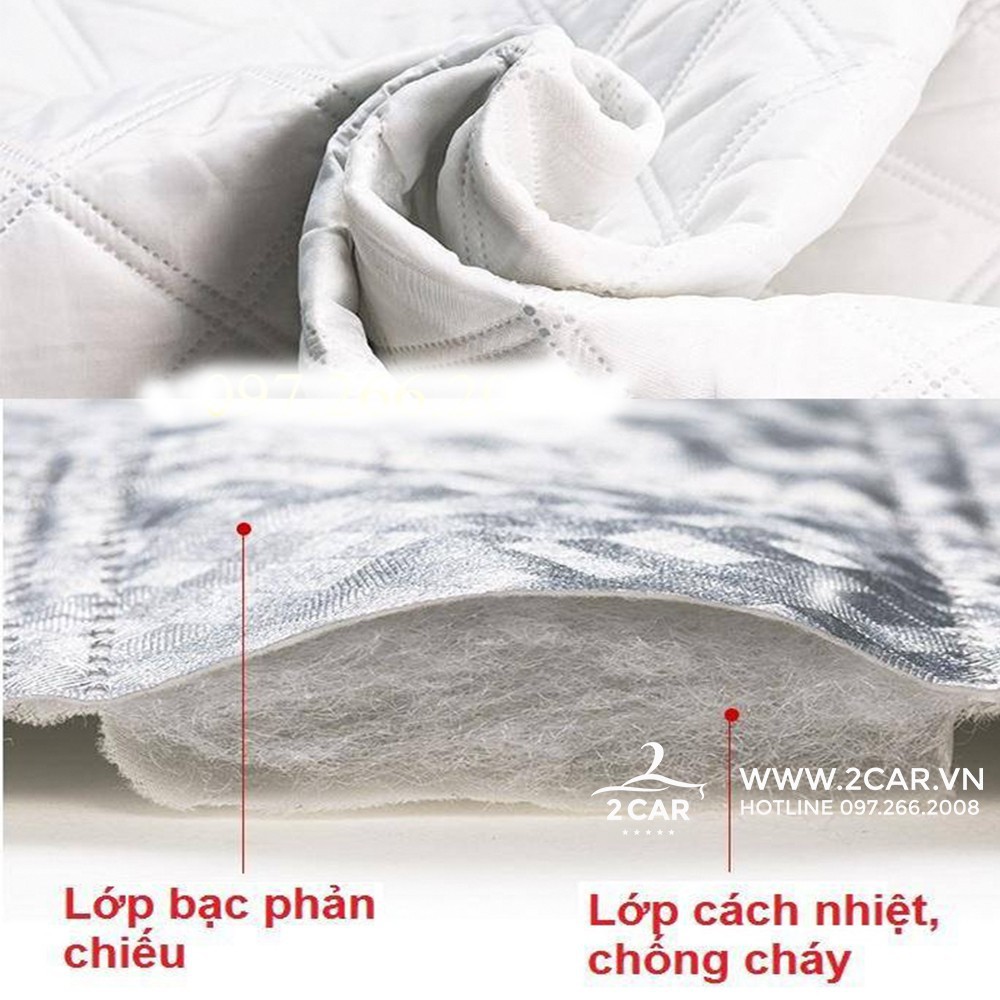 Tấm che nắng kính lái dày 4 lớp cho xe ô tô