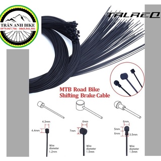 Ruột dây phanh xe đạp mtb địa hình trlreq lõi teflon không rỉ đầu vuông