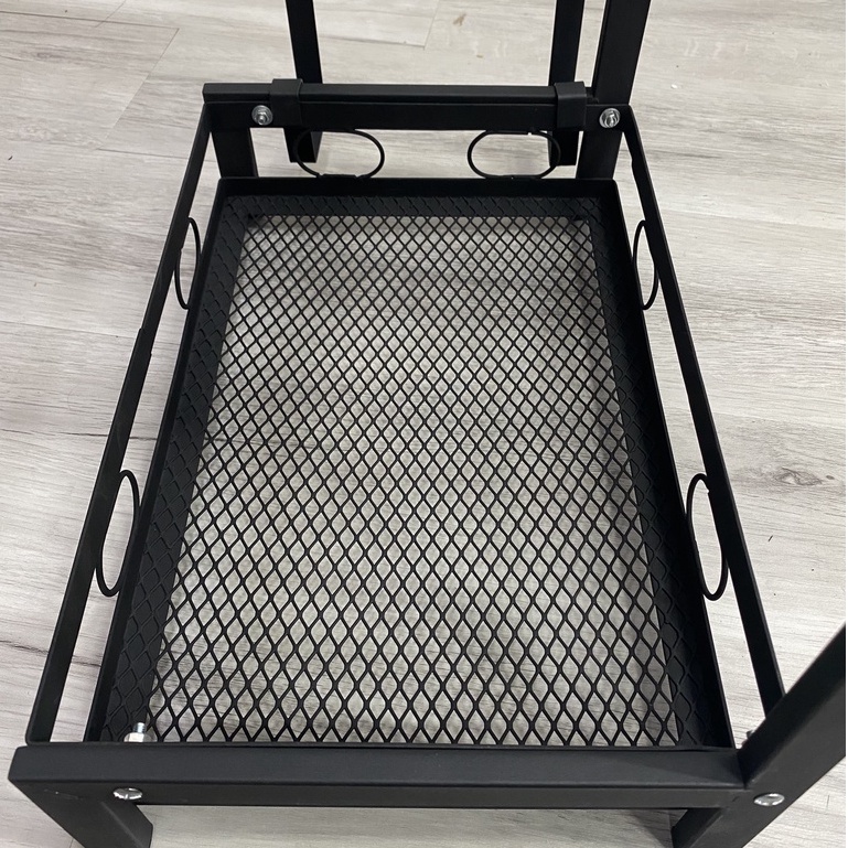 Kệ Đựng Gia Vị Nhà Bếp 3 Tầng Thông Minh SENNAI Thép Cacbon Sơn Tĩnh Điện Cao Cấp Mã KGV3T