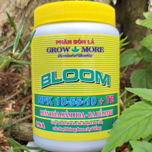 Kích Ra Hoa, Phân Bón Lá Growmore 10-55-10+Te (Grow More 100g) - Siêu Lân Tạo Mầm Hoa Cực Mạnh