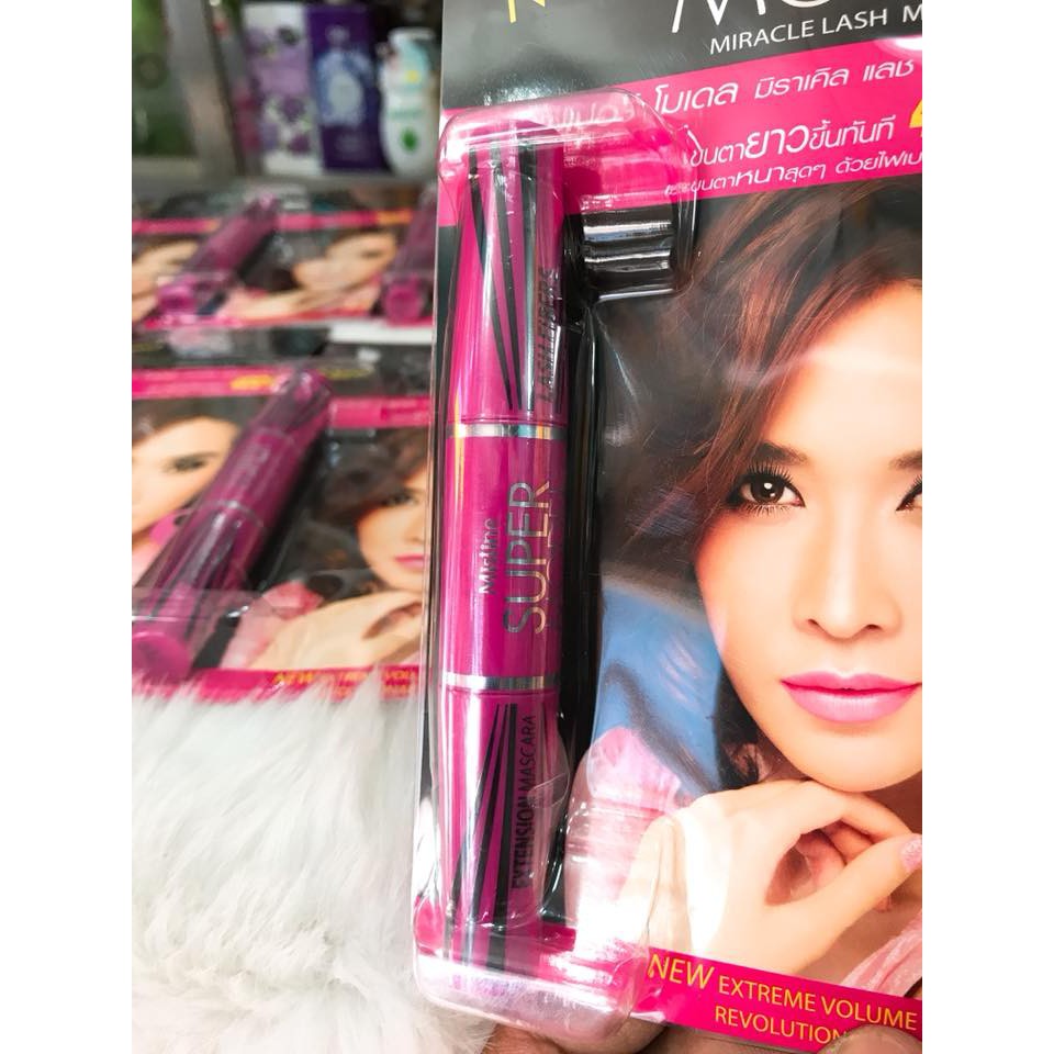 Mascara 2 đầu Mistine Super Model chính hãng Thái Lan