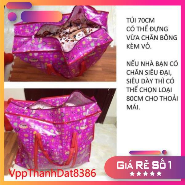 [CÓ SHIP HỎA TỐC] Túi Bạt Dứa Đựng Đồ, Đựng Quần Áo Có Dây Kéo