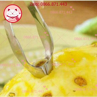⚡𝐅𝐑𝐄𝐄𝐒𝐇𝐈𝐏⚡ Gọt mắt dứa - kẹp mắt dứa dạng nhíp - QA