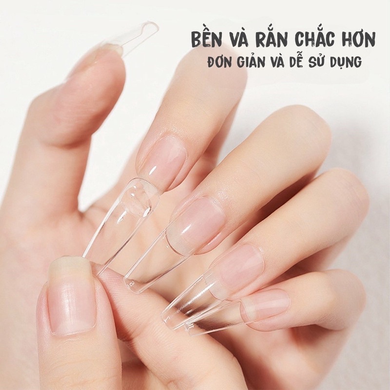 Gel up móng đính đá tạo nổi 5D, Top gel đính đá nail siêu chắc