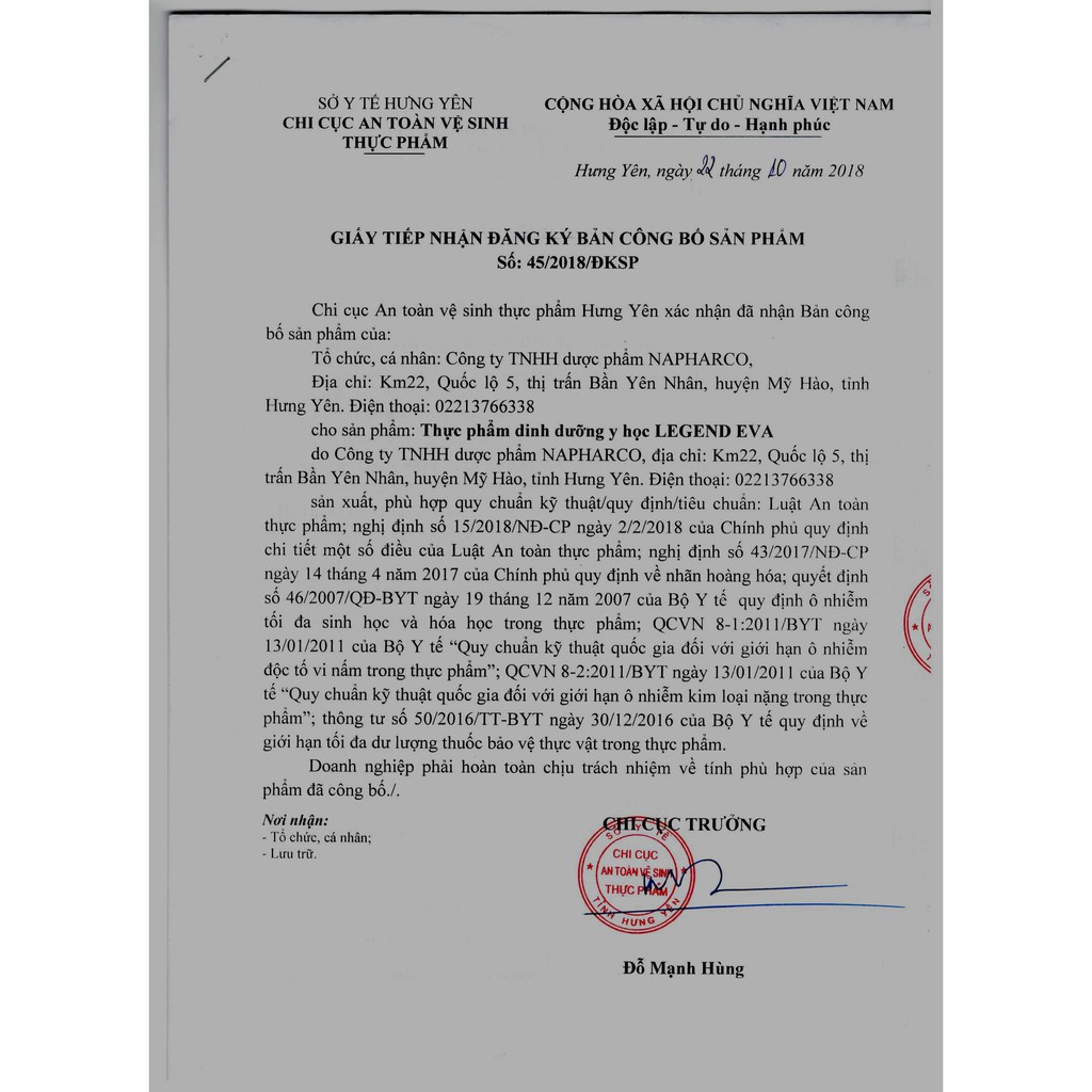 Nội Tiết Tố Legend Eva | BigBuy360 - bigbuy360.vn