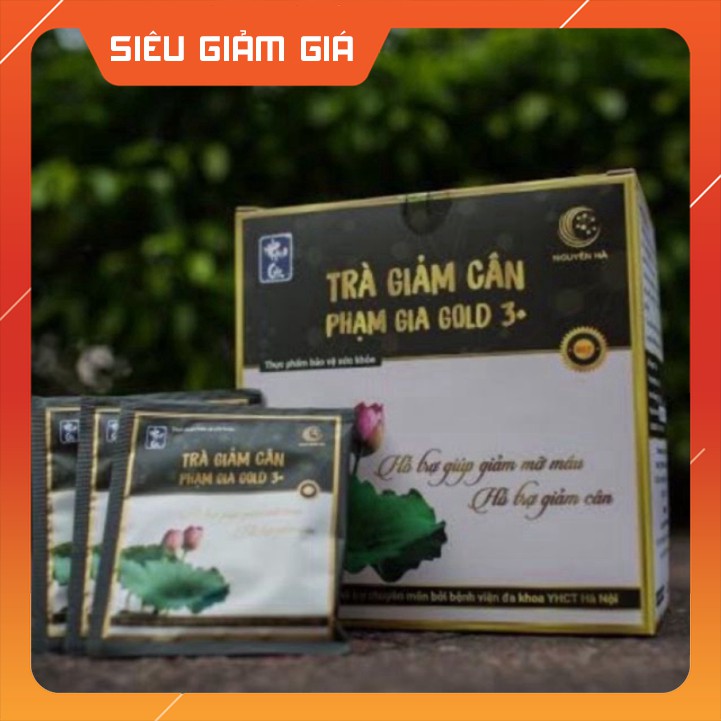TRÀ GIẢM CÂN -PHẠM GIA GOLD 3+ Chính Hãng