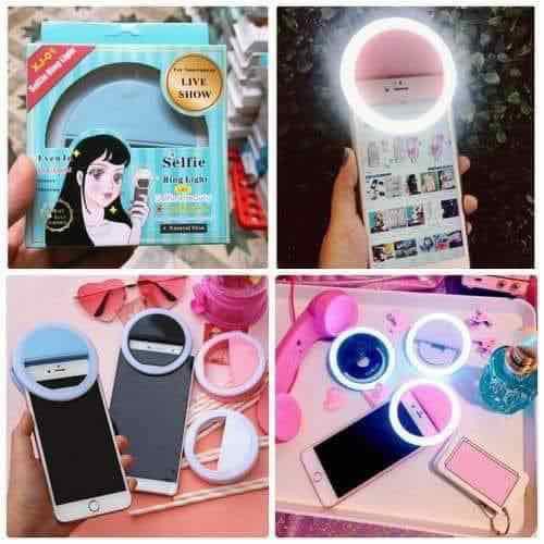 Đèn LED Chụp Ảnh Selfie Kẹp Điện Thoại Tạo Hiệu Ứng Ánh Sáng Cho Các Thánh Sống Ảo - T2k Mart | BigBuy360 - bigbuy360.vn