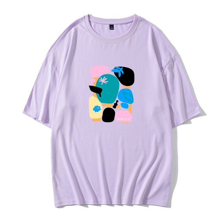 BTS JIMIN Áo Thun Cotton Tay Ngắn Plus Size Thời Trang Mùa Hè Hàn Quốc 2022