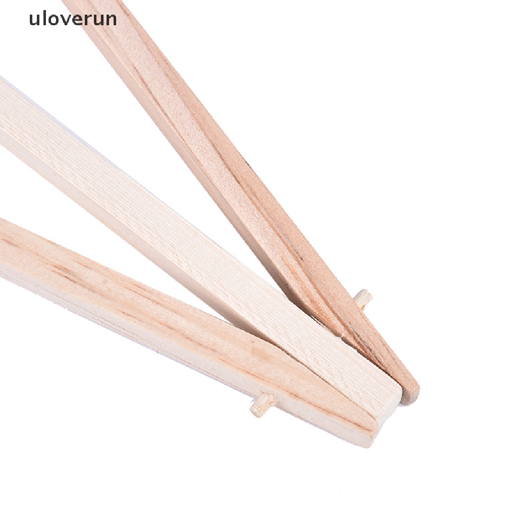 Giá Đỡ Ba Chân Mini Bằng Gỗ Và Vải Bạt Dùng Trưng Bày Tranh Vẽ