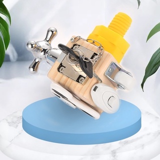 [FREE SHIP] Bảng bận rộn cho bé, busy board cục bận rộn busy cube rèn vận động tinh theo phương pháp montessori